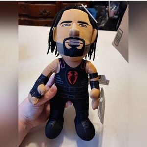 Roman Reigns 10 in stuff doll with tags